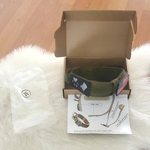 NIB Tactical Dog collar Size medium army green